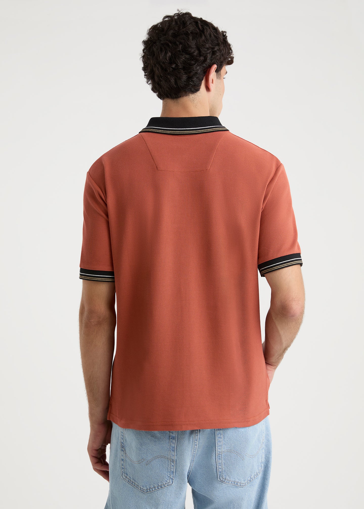 Amado Polo Shirt - Terracotta