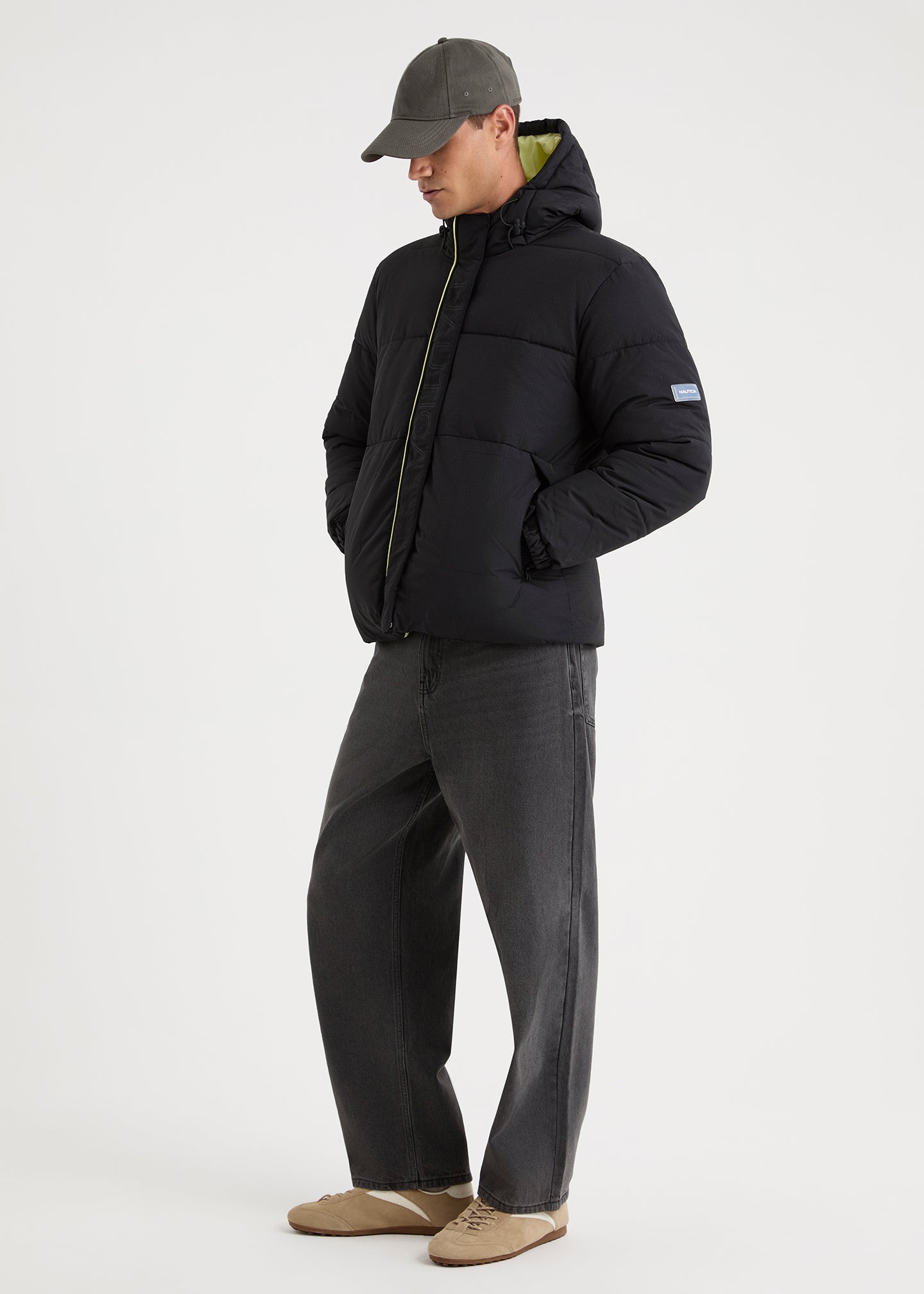 Falun Padded Jacket - Black