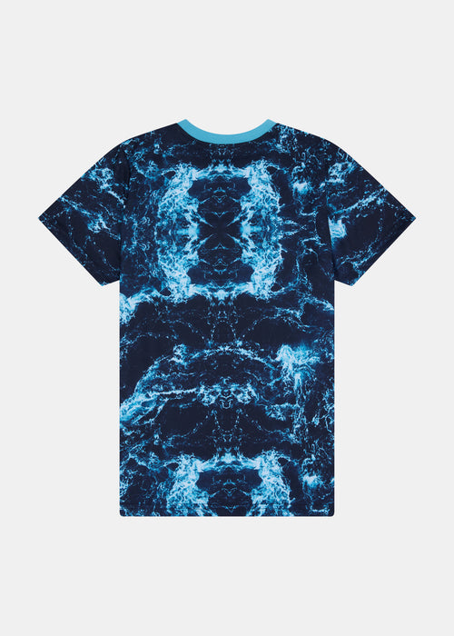 Nautica Competition Pickles T-Shirt -Sea Blue - Back