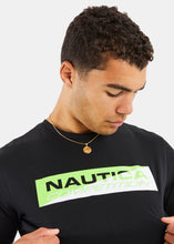 Load image into Gallery viewer, Nautica Competition Baffin T-Shirt - Black - Detail