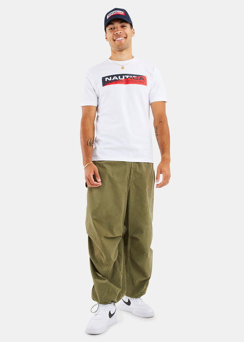Nautica Competition Baffin T-Shirt - White - Full Body