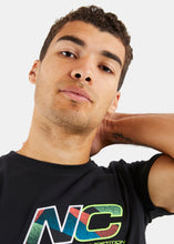 Load image into Gallery viewer, Nautica Competition Fogo T-Shirt - Black - Detail 