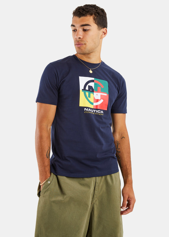 Nautica Competition Tahiti T-Shirt - Dark Navy - Front