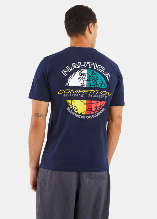 Nautica Competition Timor T-Shirt - Dark Navy - Back