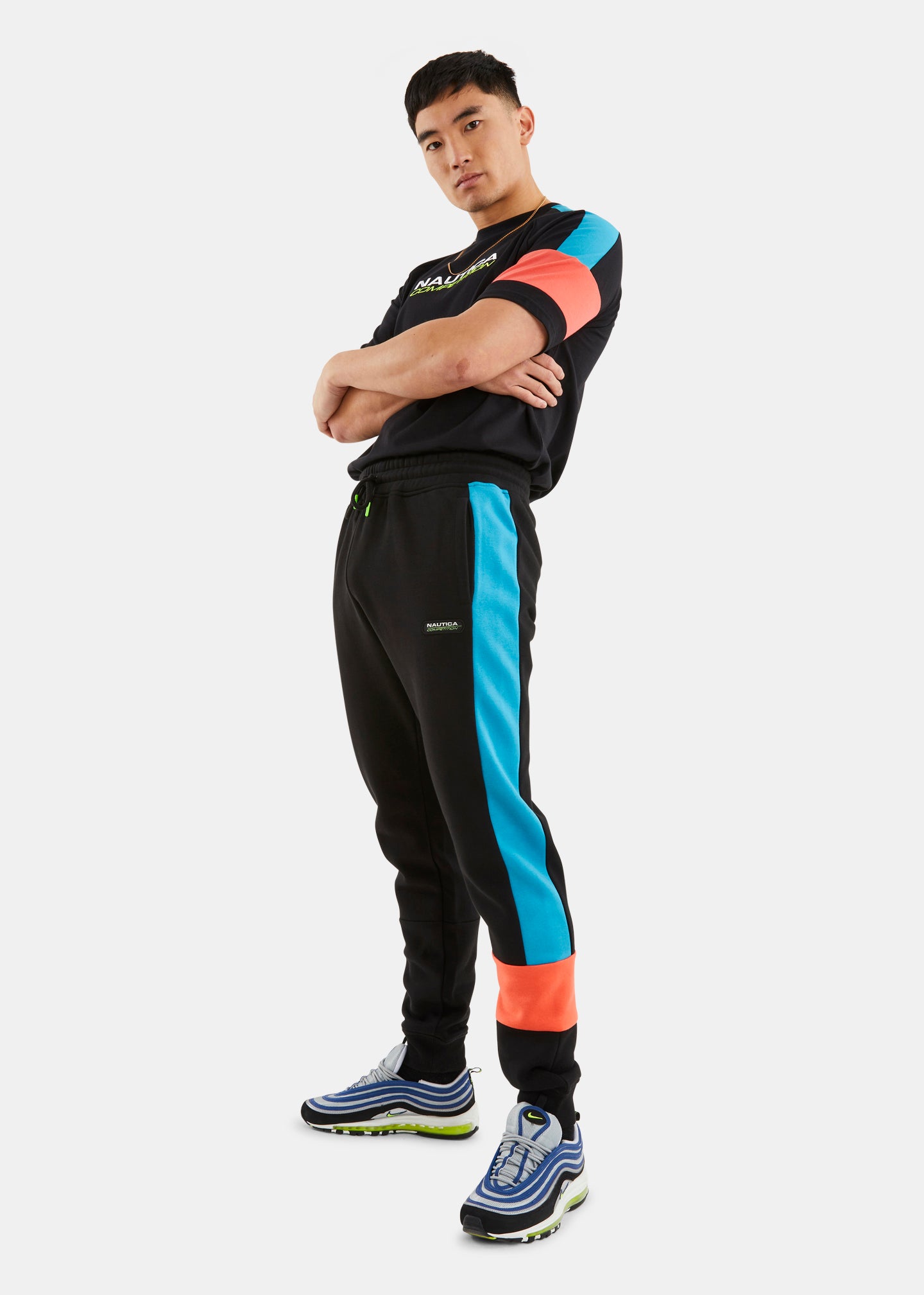 Nautica mens outlet track pants