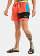 Load image into Gallery viewer, Nautica Competition Fraser 5&quot; Swim Short - Coral - Front