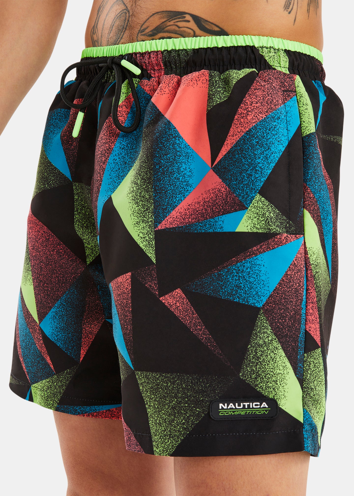 Nautica Competition Sunda 4" Swim Short - Multi - Detail
