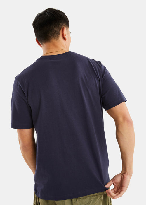 Nautica Competition Baffin T-Shirt - Dark Navy - Back