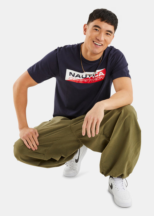 Nautica Competition Baffin T-Shirt - Dark Navy - Full Body