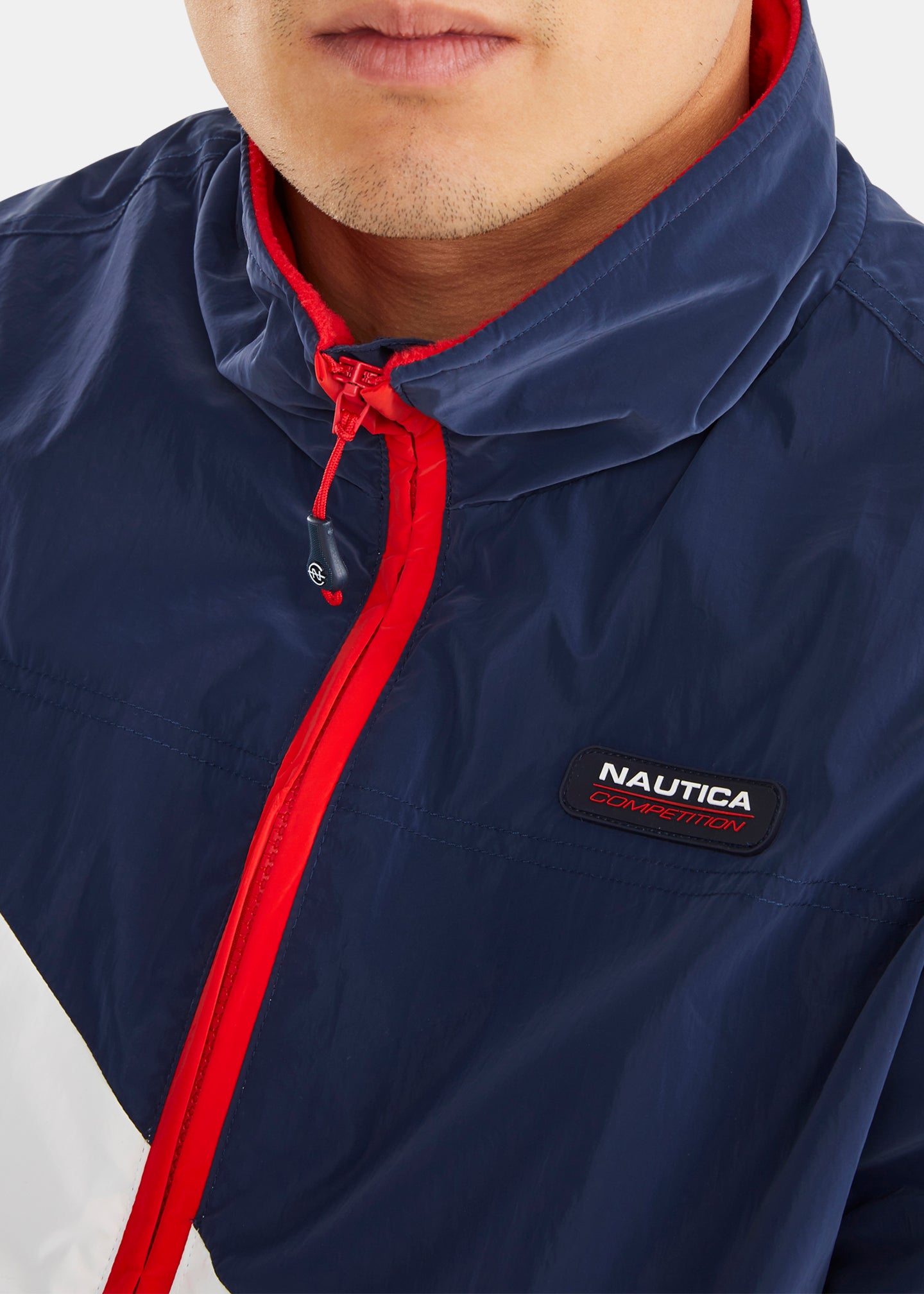 Red nautica windbreaker store