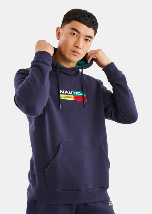 Nautica Competition Faroe Overhead Hoodie - Dark Navy - Front