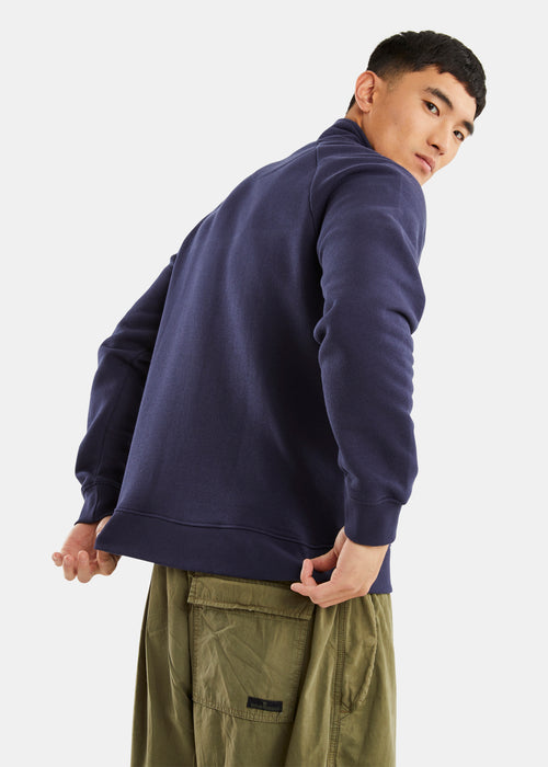 Nautica Competition Lakeba 1/4 Zip Top - Dark Navy - Back