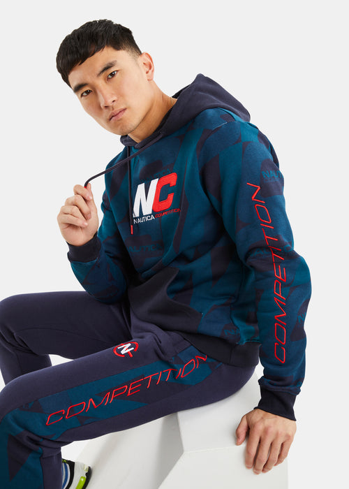 Nautica Competition Thera Overhead Hoodie - Dark Navy - Front
