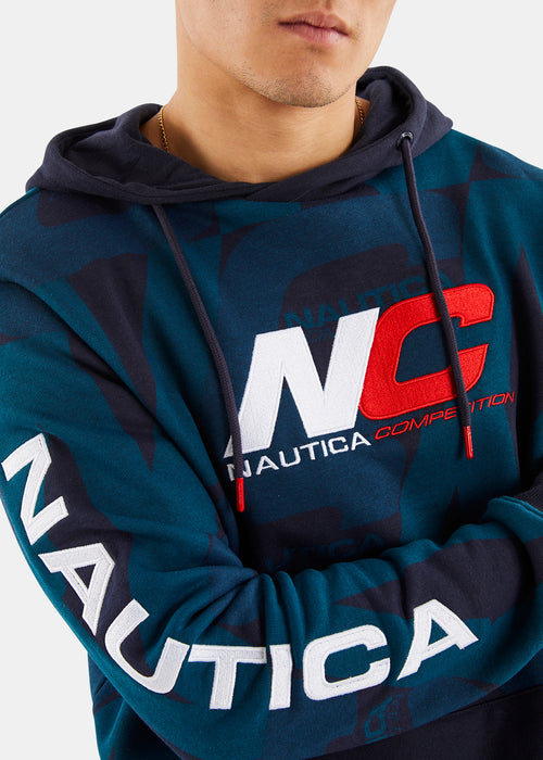Nautica Competition Thera Overhead Hoodie - Dark Navy - Detail