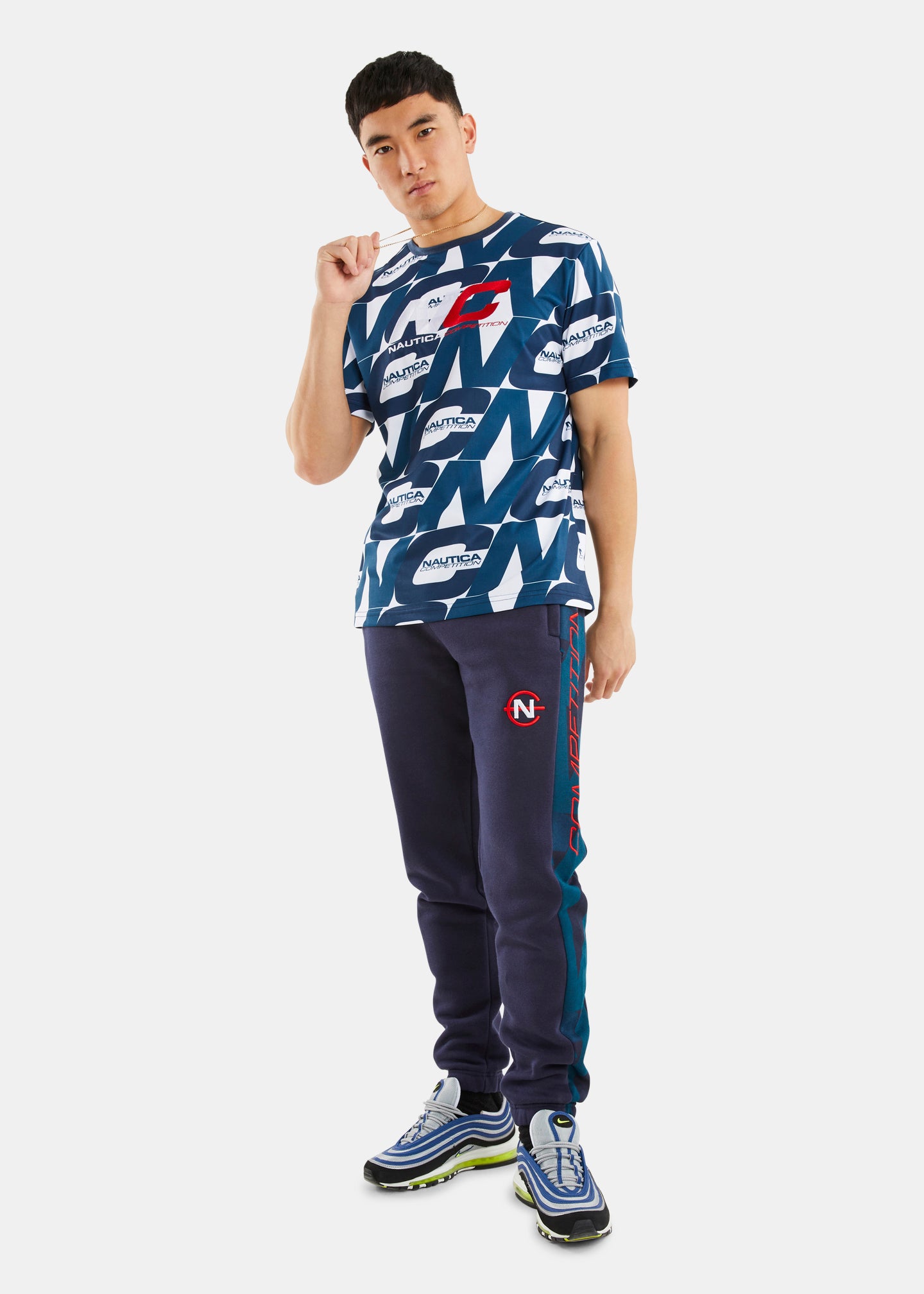 Nautica Competition Paxos T-Shirt - Dark Navy - Full Body
