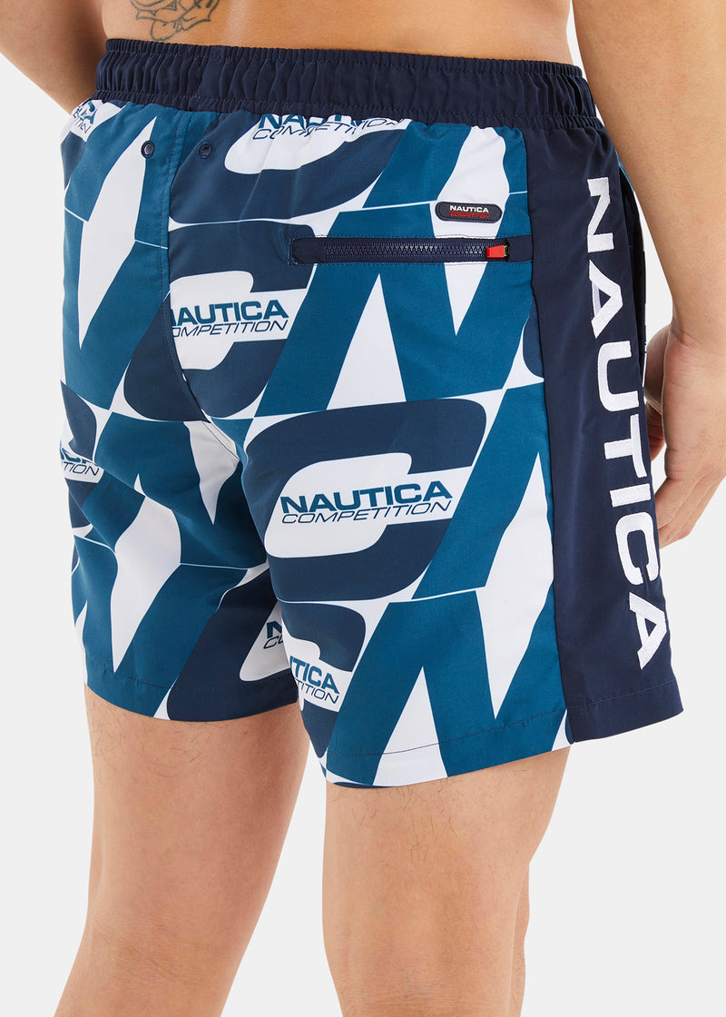 Mens swim trunks nautica hot sale