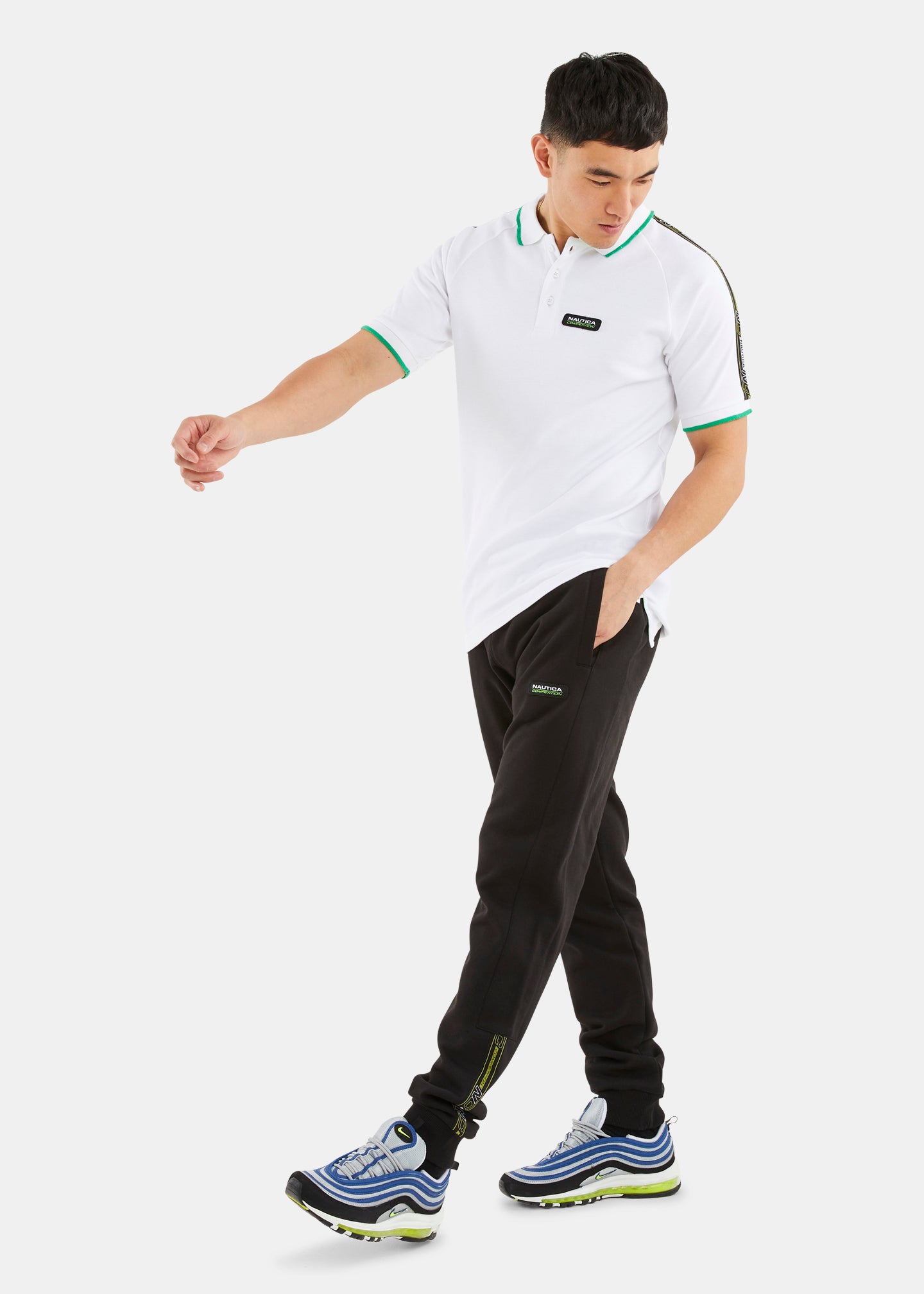Nautica Competition Laut Jog Pant - Black - Full Body