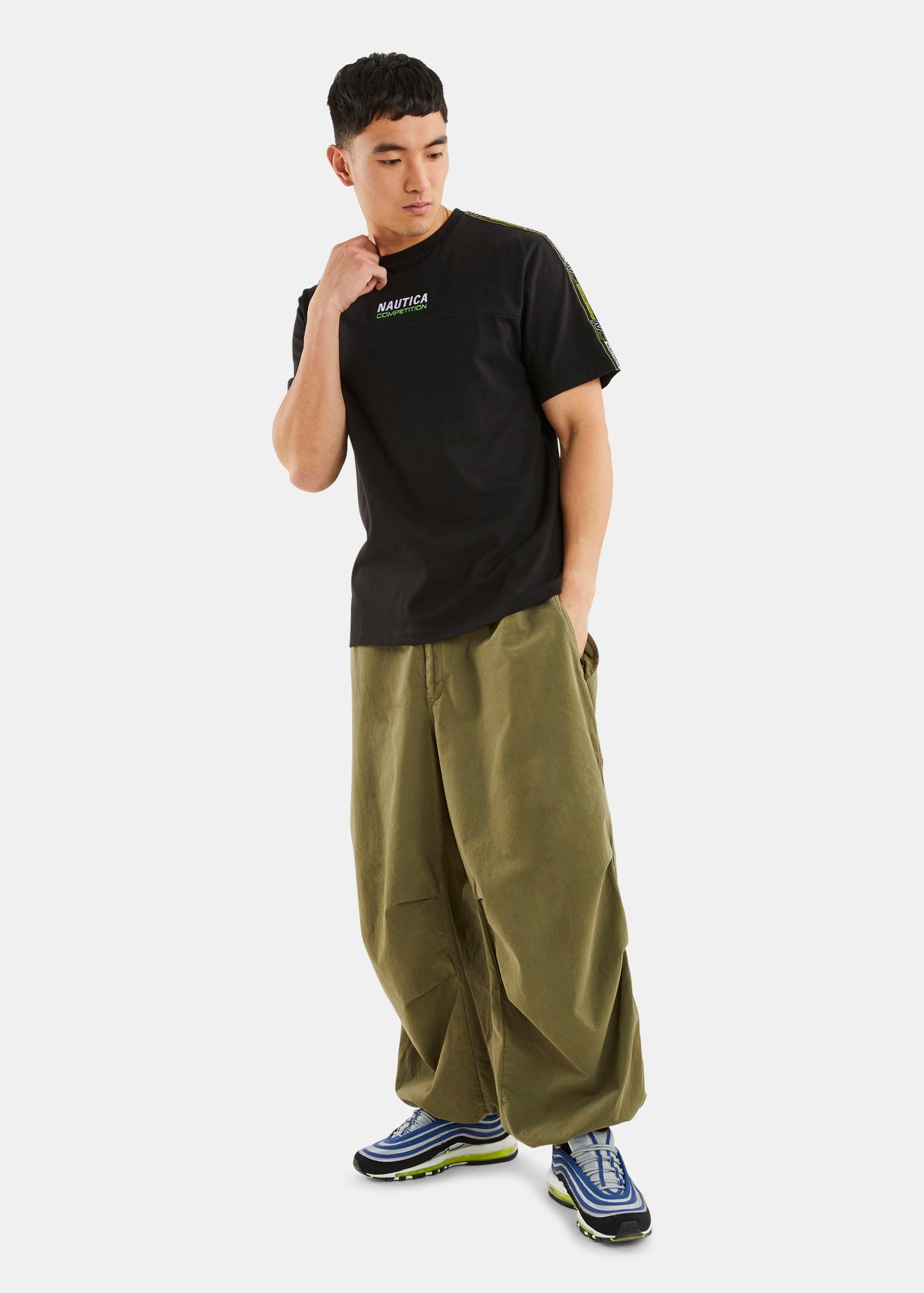 Nautica Competition Aru T-Shirt - Black - Full Body