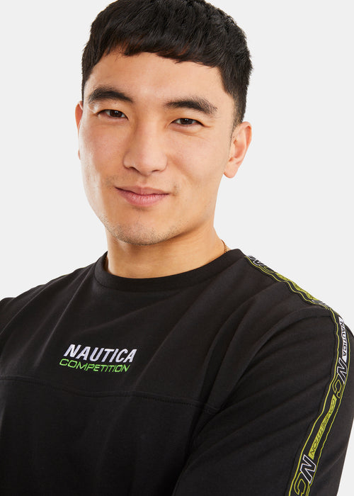 Nautica Competition Aru T-Shirt - Black -Detail