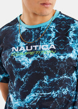 Load image into Gallery viewer, Nautica Competition Kai T-Shirt - Sea Blue - Detail