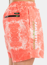 Load image into Gallery viewer, Nautica Competition Rupat 4&quot; Swim Short - Coral - Detail