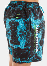 Load image into Gallery viewer, Nautica Competition Rupat 4&quot; Swim Short - Sea Blue - Detail