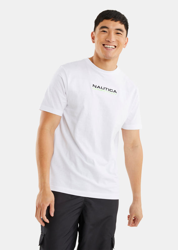 Nautica Conoetition Wellesley T- Shirt - White - Front