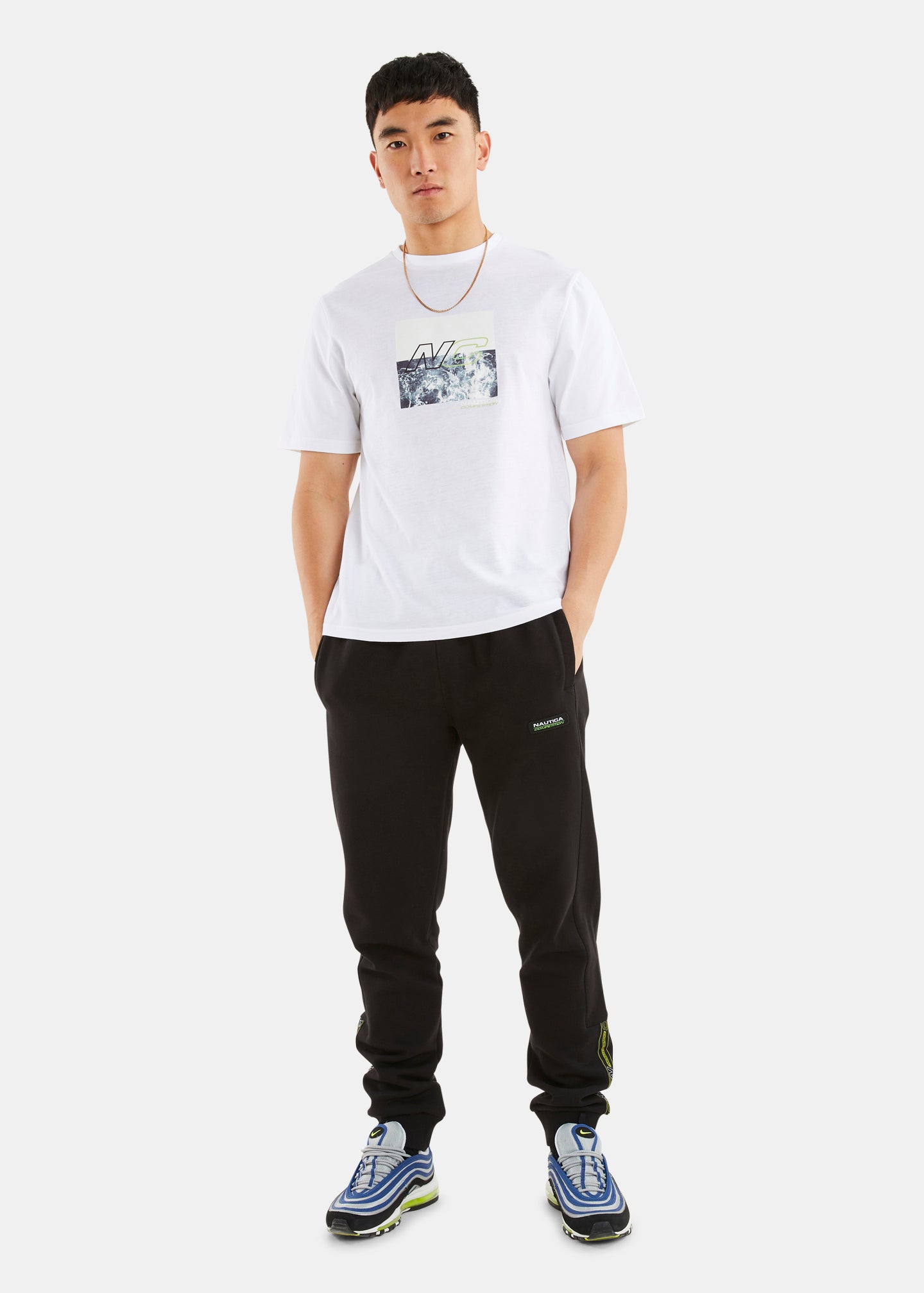 Nautica Competition Tidore T-Shirt - White - Full Body