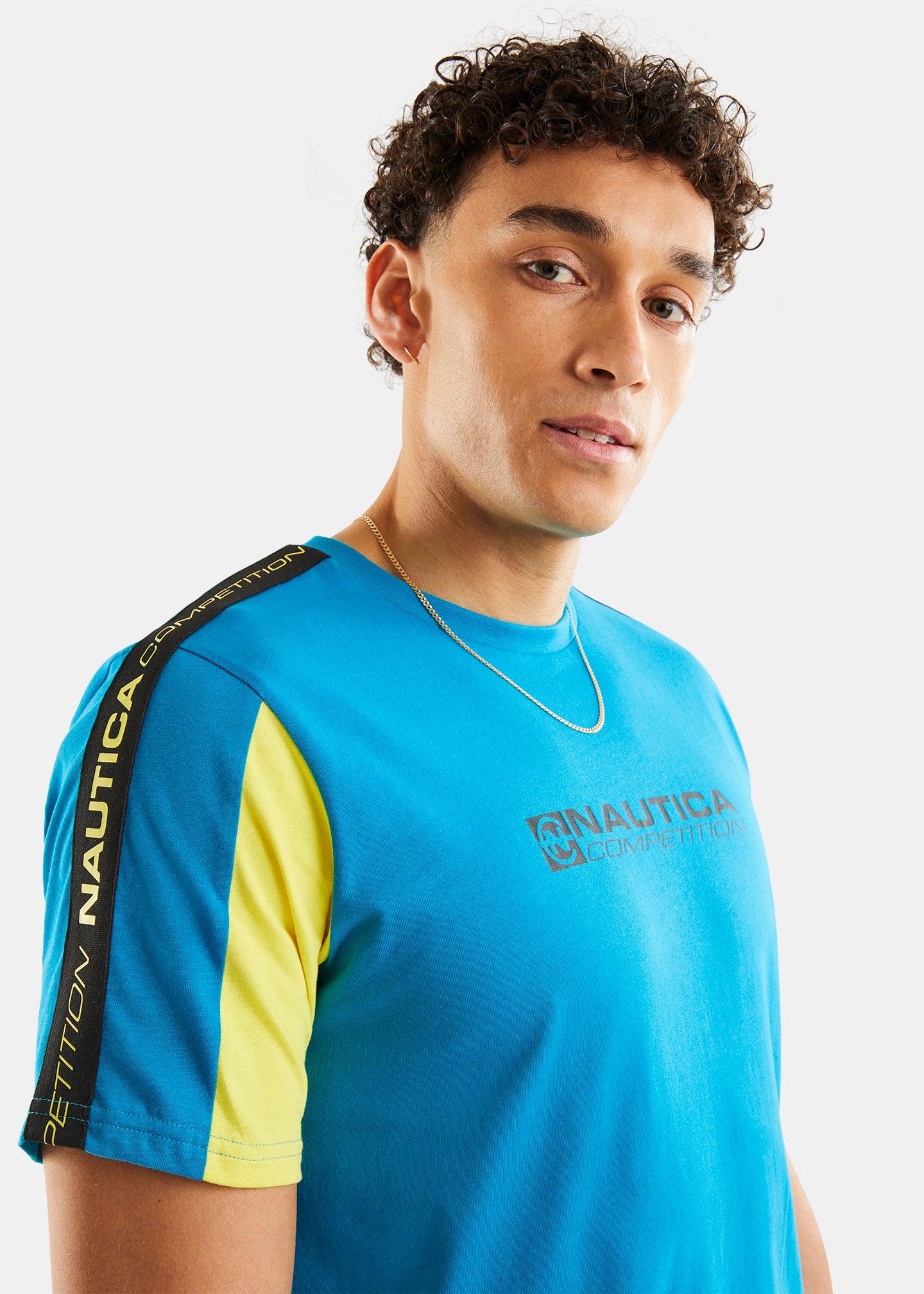 Nautica Competition Feran T Shirt Aruba Blue