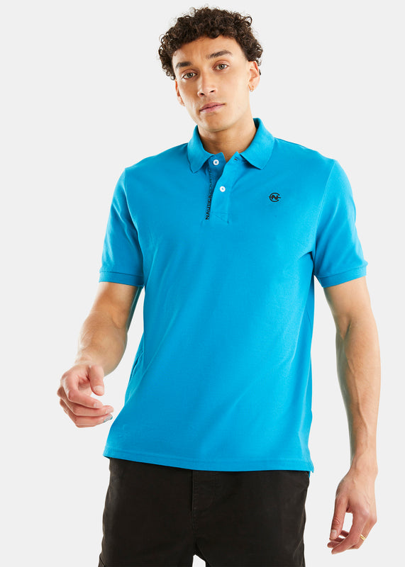 Nautica Competition Kella Polo Shirt - Aruba Blue - Front 
