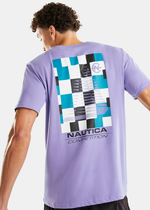 Nautica Competition Locker T-Shirt - Lilac - Back