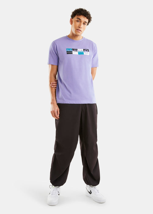 Nautica Competition Locker T-Shirt - Lilac - Full Body