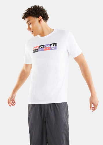 Nautica Competition Locker T-Shirt - White - Front 