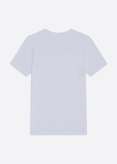 Nautica Junior Brandon T-Shirt - White - Back