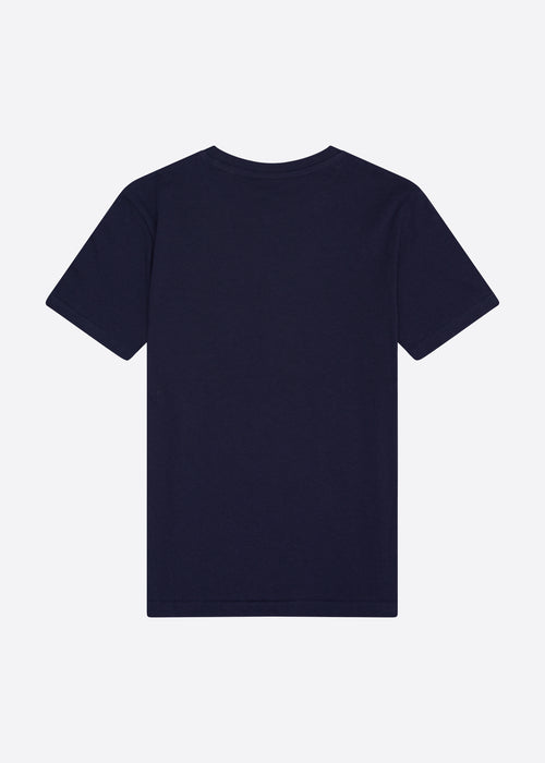 Nautica Junior Bryce T-Shirt - Dark Navy - Back