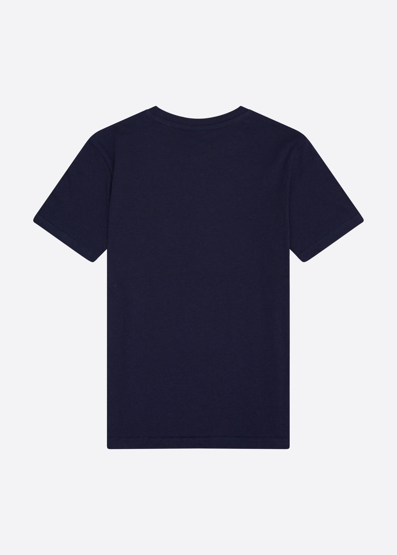 Nautica Junior Bryce T-Shirt - Dark Navy - Back