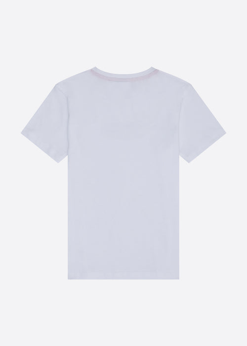 Nautica Junior Dallas T-Shirt - White - Back