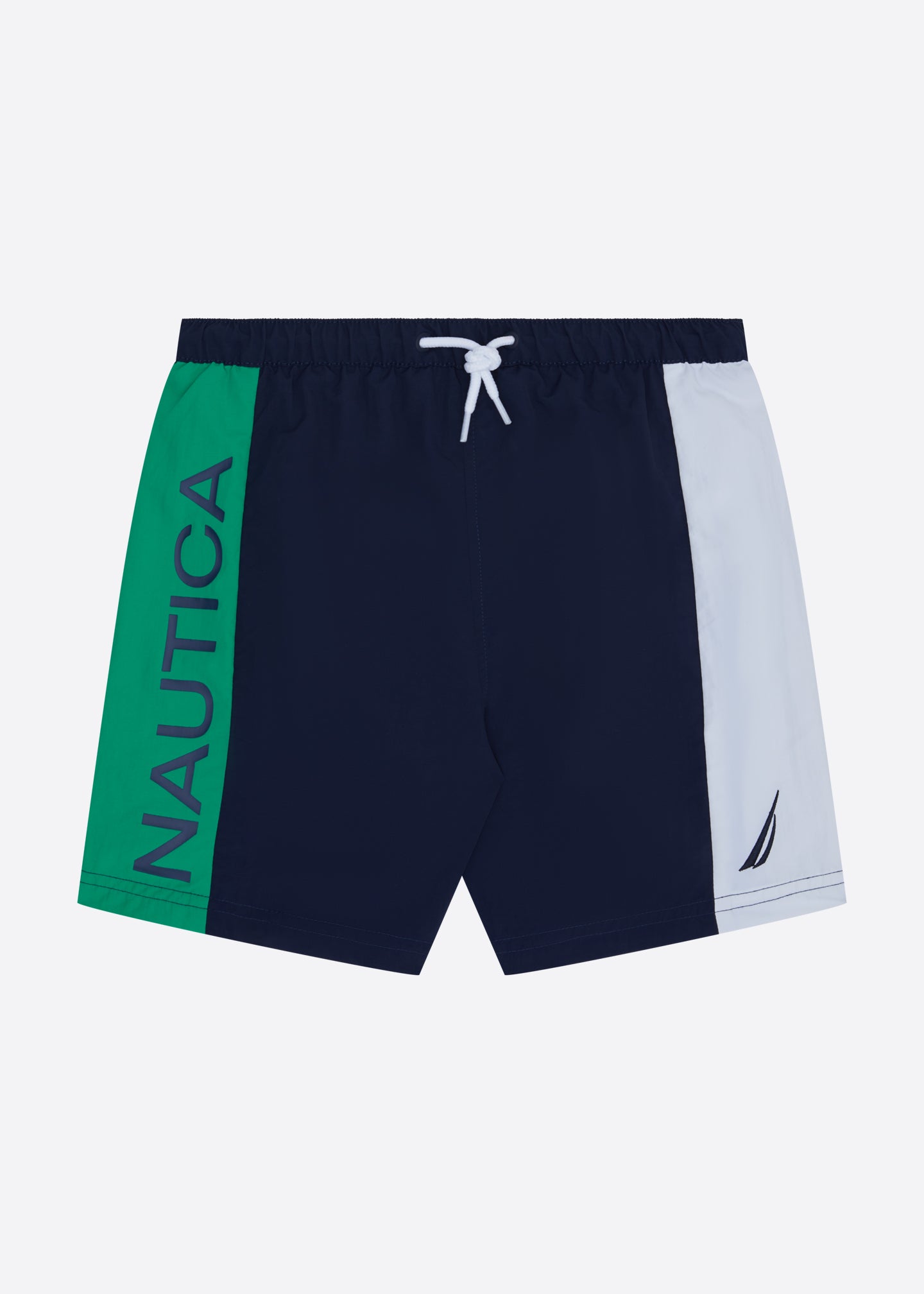 Nautica Junior Javon Swim Short - Blue - Front