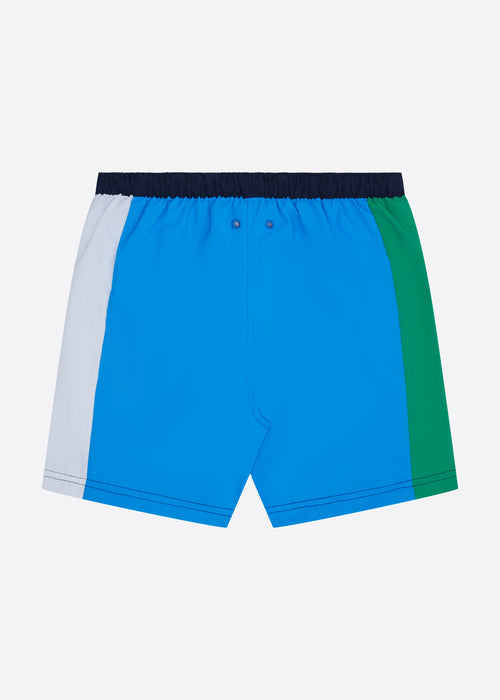 Nautica Junior Javon Swim Short - Blue - Back