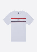 Load image into Gallery viewer, Nautica Junior Trenton T-Shirt - White - Front