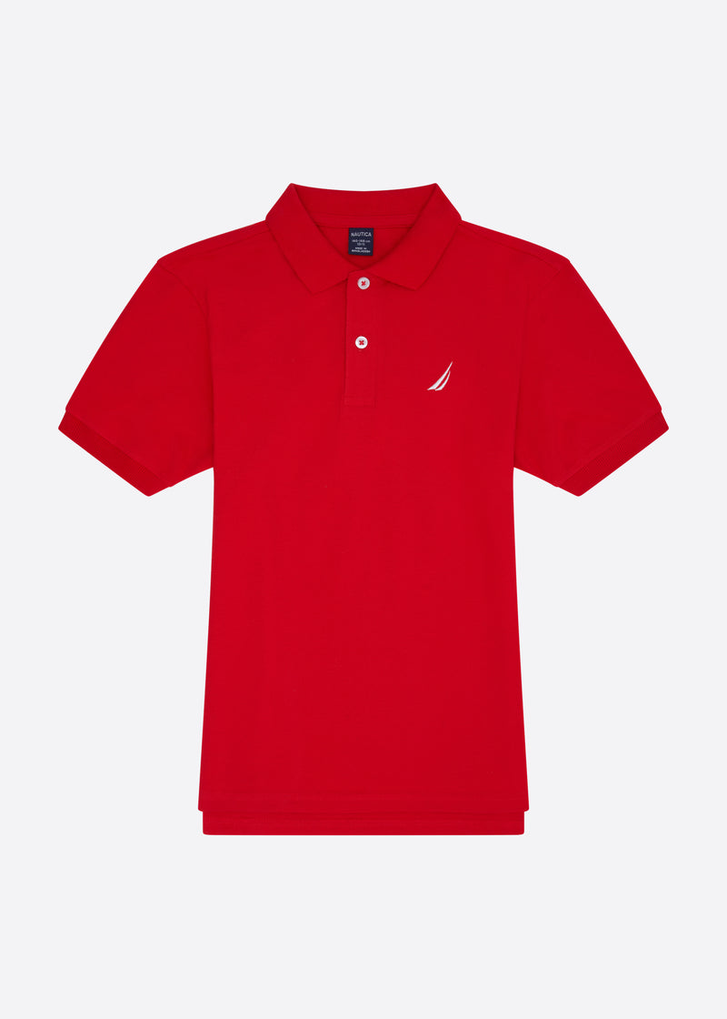 Max Polo Shirt Infant True Red Nautica