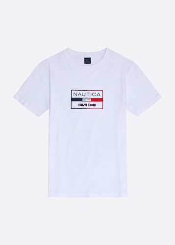 Nautica Alver T-Shirt Junior - White - Front