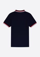 Load image into Gallery viewer, Nautica Ekiel Polo Shirt Junior - Dark Navy - Back