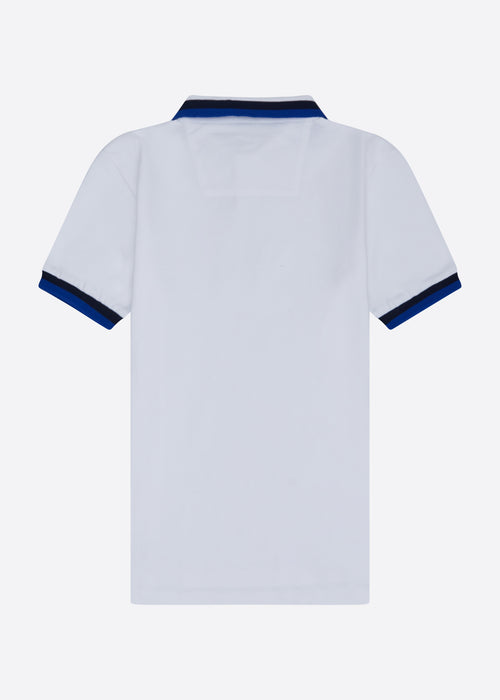 Nautica Ekiel Polo Shirt Junior - White - Back
