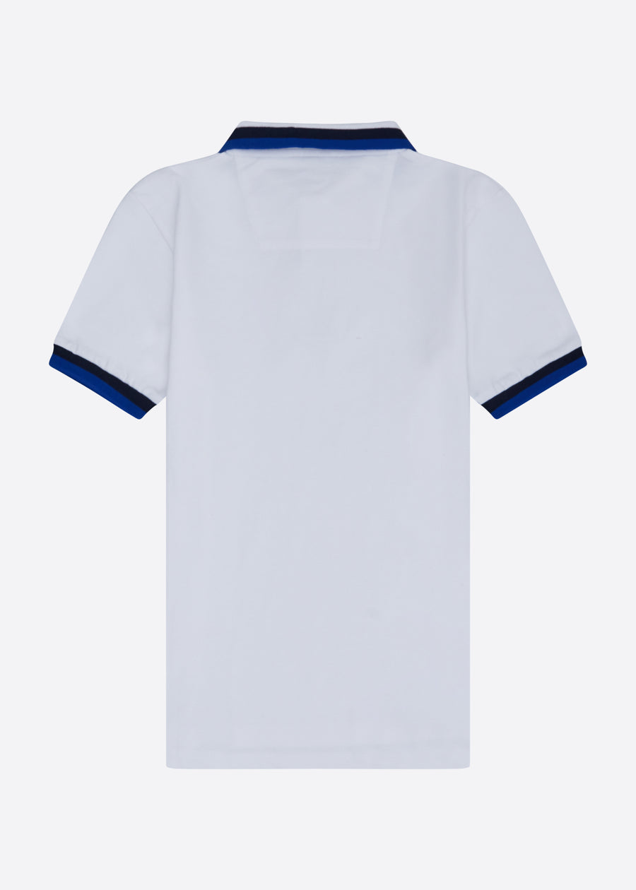 Ekiel Polo Shirt (Junior) - White