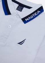 Load image into Gallery viewer, Nautica Ekiel Polo Shirt Junior - White - Detail