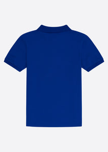 Nautica Ewan Polo Shirt Junior - Cobalt - Back