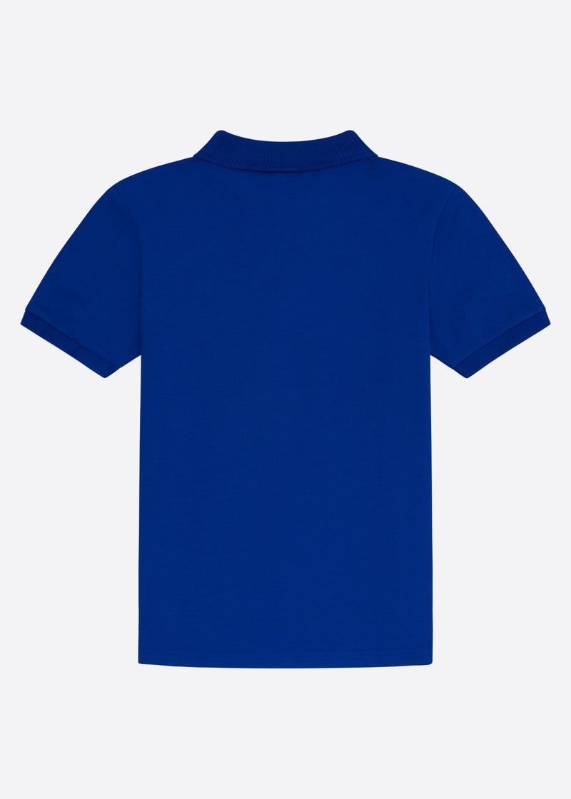 Nautica Ewan Polo Shirt Junior - Cobalt - Back