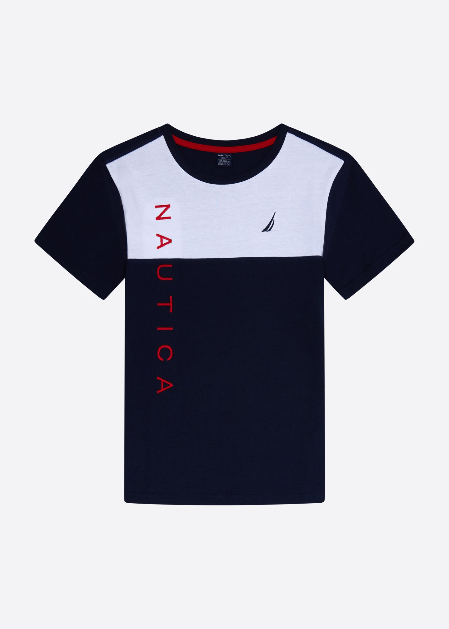 Nautica Farley T-Shirt Junior - Dark Navy - Front