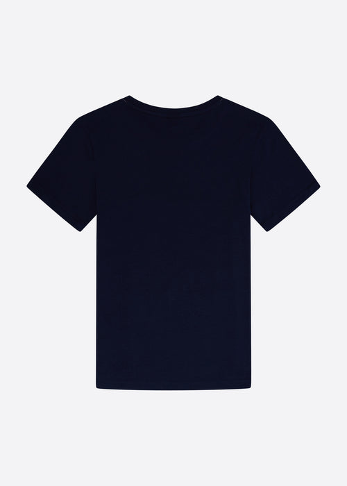 Nautica Farley T-Shirt Junior - Dark Navy - Back